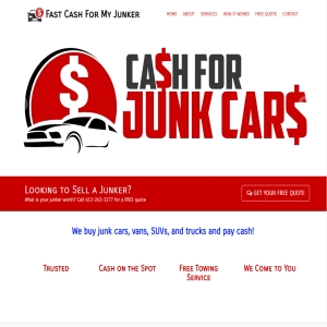 junkyard website design