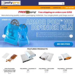 PolyPro Packaging Website